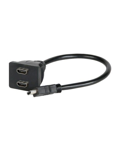 CABLE DUPLICADOR HDMI MACHO A  2 HDMI HEMBRA...