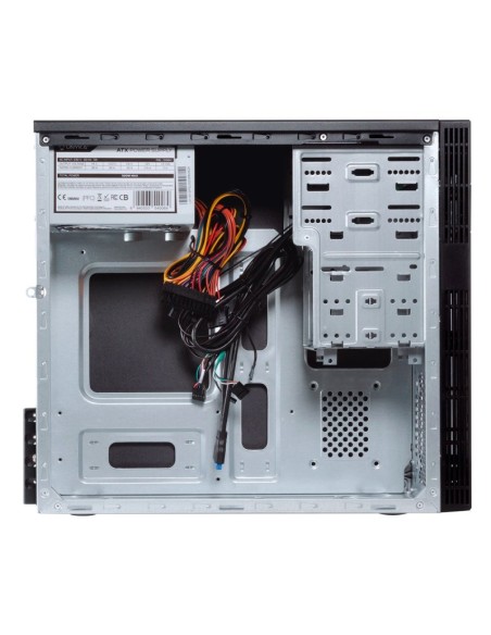 CAJA MICRO ATX UNYKA GREY RAIN EVO FUENTE 500W PN: 52088 EAN: 6940533543411   