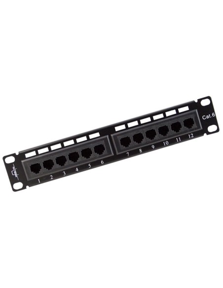PATCH PANEL 12 PTOS UTP CAT.6   10" KRONE Y 110 DUAL IDC PN: 3002001 EAN: 1000000000472   
