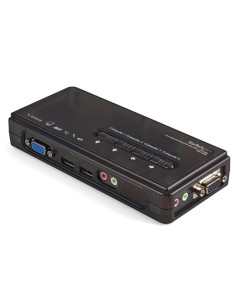 DATA SWITCH KVM 4 PTOS USB     STARTECH PN: SV411KUSB...