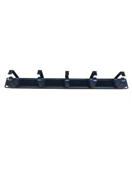 GUIAS RACK 19" 1U CON CEPILLO  CON ANILLAS METALICAS PN: RAC-00017-ST EAN: 1000000000813   