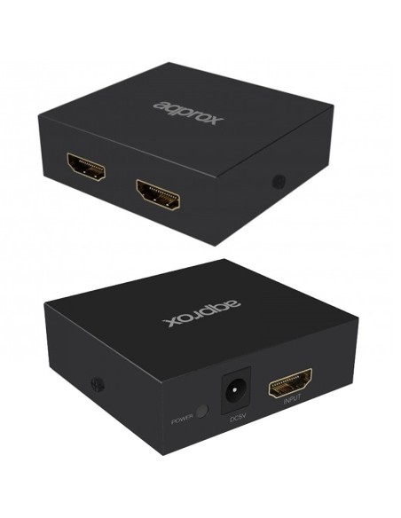 SPLITTER 2 PTOS HDMI 4K APPROX PN: APPC30V2 EAN: 8435099523895   