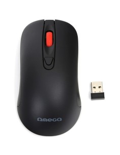 RATON WIRELESS OMEGA 1600DPI   NEGRO PN: OM0520WB EAN:...