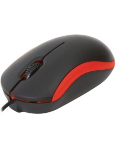 RATON USB OMEGA 1000 DPI ROJO/ NEGRO OM07VR PN: OM07VR...