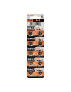 PILAS BOTON 1.5V 10 UND MAXELL LR44 PN: MXBL4410 EAN:...