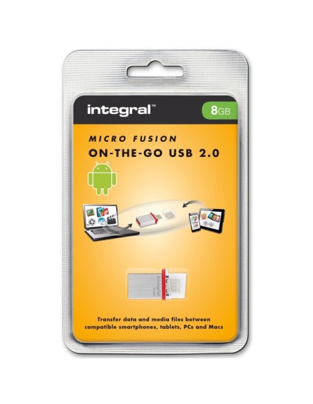 CONVERSOR USB A MICRO USB OTG  INTEGRAL PN: USB A MINI USB EAN: 1000000003574   