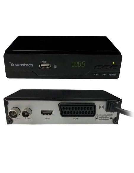 SINTONIZADOR TDT SUNSTECH DTB2 10HD2 PN: DTB210HD2 EAN: 8429015018817   