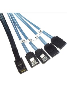 CABLE INTEL MINI-SAS/SATA DE 1 SAS A 4 SATA AXXCBL450HD7S...