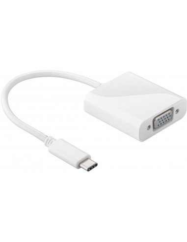 CONVERSOR TIPO C/M A VGA H     BLANCO 15CM PN:...