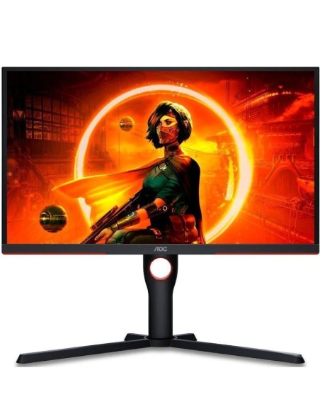 MONITOR 24.5" AOC LED 25G3ZM   VA NEGRO ROJO PN: 25G3ZM/BK EAN: 4038986140911   