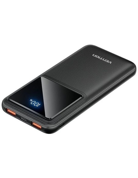 POWERBANK 10000 MAH VENTION    22.5W LED DISPLAY NEGRO PN: FHKB0 EAN: 6922794781559   