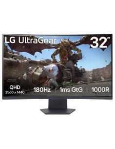 MONITOR   32" LG 32GS60OC QHD  ULTRAGEAR 180HZ CURVO...