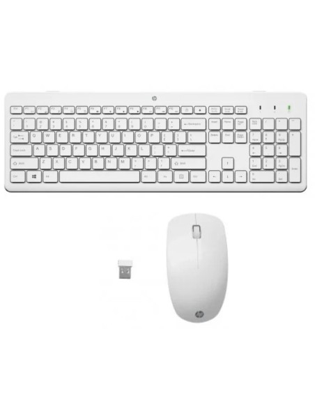 TECL+RAT WIRELESS HP 230       BLANCO PN: 3L1F0AA EAN: 195908430889    