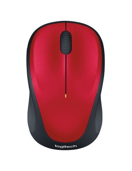 RATON WIRELESS LOGITECH M235   ROJO Y NEGRO PN: 910-002496 EAN: 5099206029347   