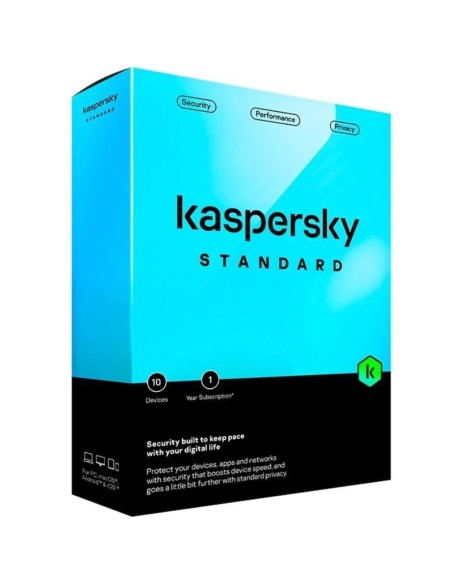 AV KASPERSKY STANDAR      10LC 1 AÑO PN: KL1041S5KFS-MINI EAN: 5056244916107   