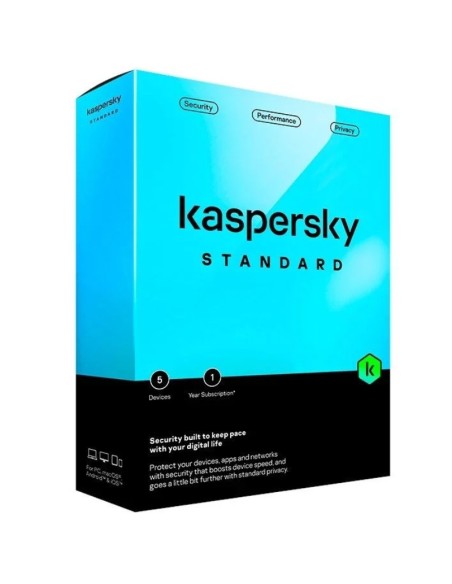 AV KASPERSKY STANDARD      5LC 1 AÑO PN: KL1041S5EFS-MINI EAN: 35056244916091  