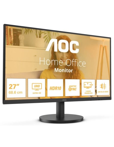 MONITOR   27" AOC U27B3M LED   VA ULTRA HD 4K...