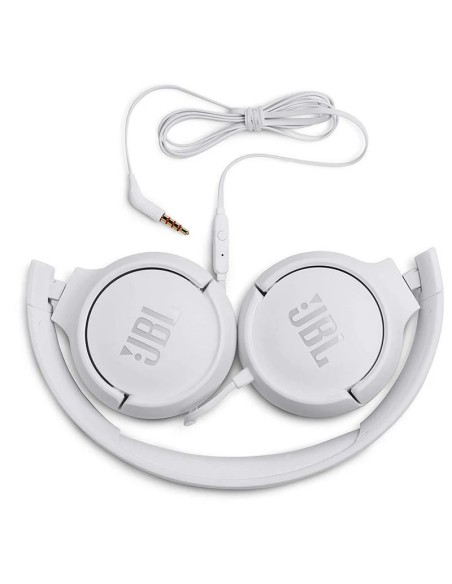 AURI + MIC 3.5MM JBL TUNE 500  BLANCO PN: JBLT500WHT EAN: 6925281939938   