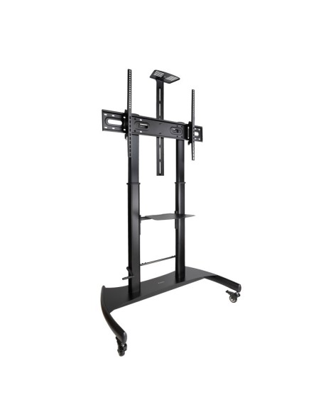 SOPORTE SUELO VESA 60-100"     ARES CON RUEDAS REGULABLE PN: FS20404HM-B EAN: 8433281013759   