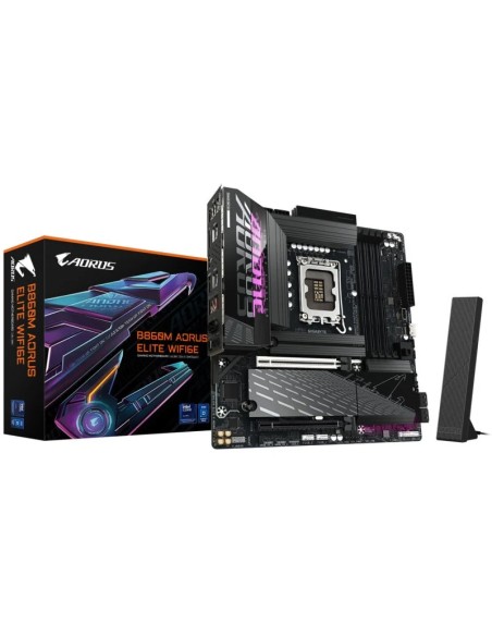 PB S-1851 B860 GIGABYTE B860-M AORUS ELITE WIFI6E PN: 9MB86MAE6-00-G10 EAN: 4719331866877   