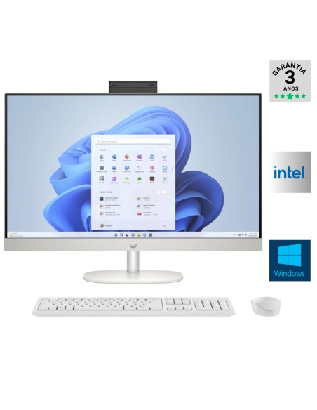 AIO 23.8" HP     I3-1315U    8 GB 512GB W11HOME BLANCO PN: 9H0J9EA EAN: 197961554847    
