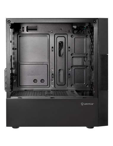 CAJA MATX AERO C25 NEGRA CON   FUENTE 500W PN:...
