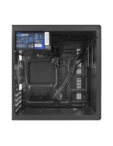 CAJA MATX COOLBOX M640C NEGRO  CON FUENTE 500W...