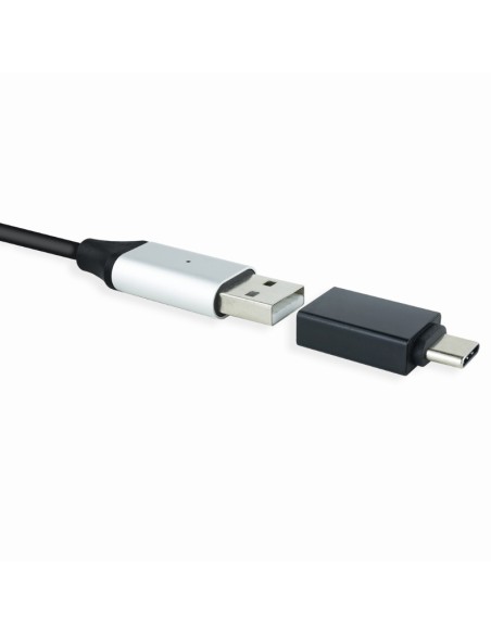 ADAPTADOR USB TYPE C MACHO 3.1 A USB 3.0 HEMBRA PN: TYPE-C M A USB3 EAN: 8433281010765   