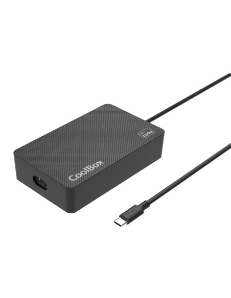 ALIMENTADOR PORT. 100W COOLBOX USB-C PN: COO-NB100-UC EAN: 8436624423444   