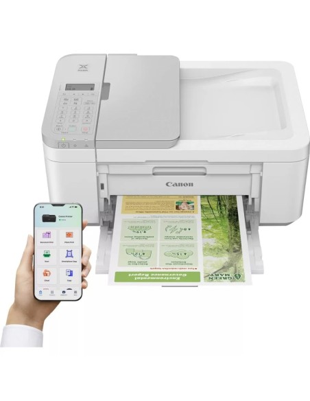MULTIF. CANON PIXMA TR4756I    WIFI DUPLEX FAX BLANCA PN: 5074C046 EAN: 4549292237382   