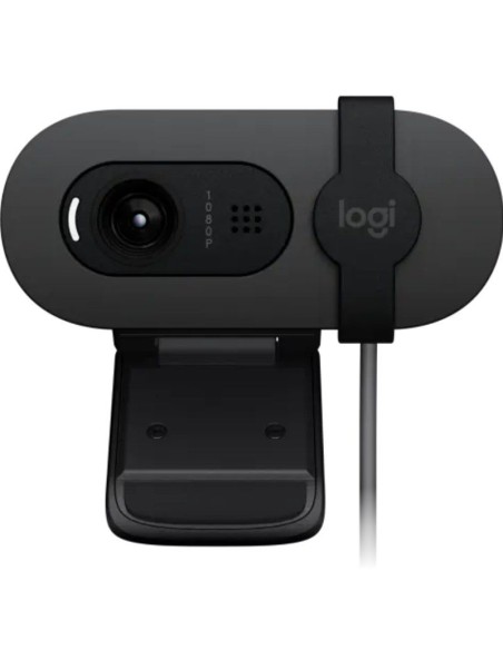 CAMARA WEB LOGITECH BRIO 100   FHD NEGRO PN: 960-001585 EAN: 5099206113268   