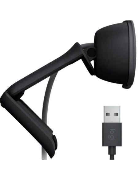 CAMARA WEB LOGITECH BRIO 100   FHD NEGRO PN: 960-001585 EAN: 5099206113268   
