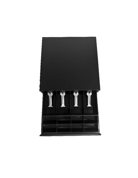 CAJON PORTAMONEDAS 41X41 410HQ -B NEGRO PN: 4964 EAN: 1000000001881   