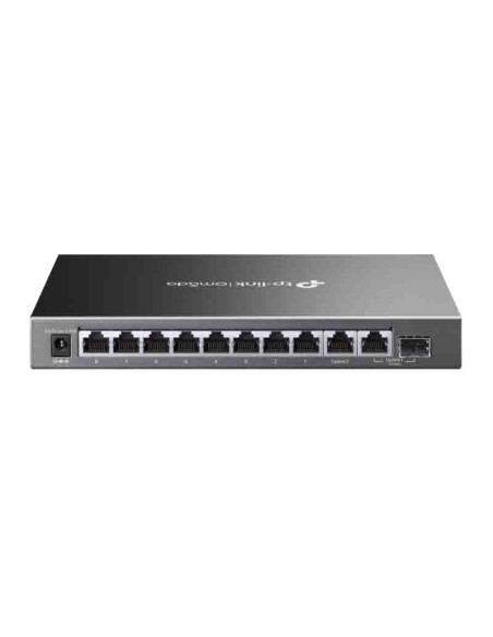 SWITCH GIGA SEMIGESTIONABLE    TP-LINK ES210GMP 10P 8X POE PN: ES210GMP EAN: 8885020620955   