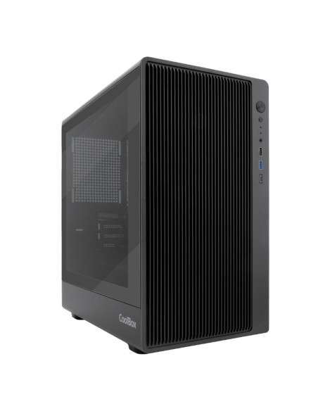 CAJA GAMING MATX COOLBOX GM350 DARKFACE NEGRO SIN FUENTE PN: COO-CHA-GM350-0 EAN: 8436624423567   