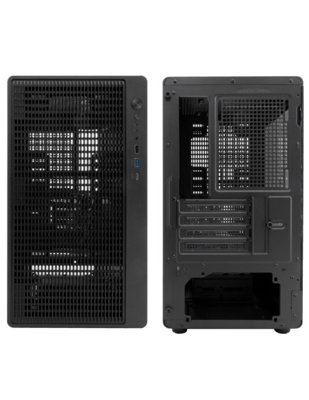 CAJA GAMING MATX COOLBOX GM350 DARKFACE NEGRO SIN FUENTE PN: COO-CHA-GM350-0 EAN: 8436624423567   