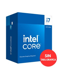 INTEL S-1700 I7-14700F   BOXV  2.1GHZ CON VENTILADOR PN:...