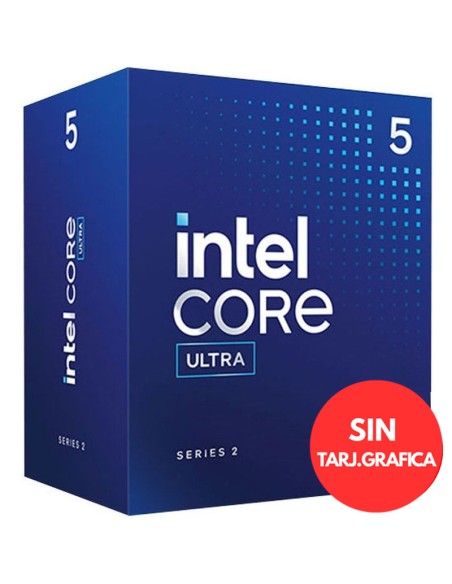 INTEL S-1851 ULTRA 5 225F BOXV 3.3GHZ CON VENTILADOR PN: BX80768225F EAN: 5032037282376   