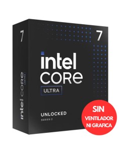 INTEL S-1851 ULTRA 7 256KF BOX 3.3GHZ SIN VENTILADOR PN:...