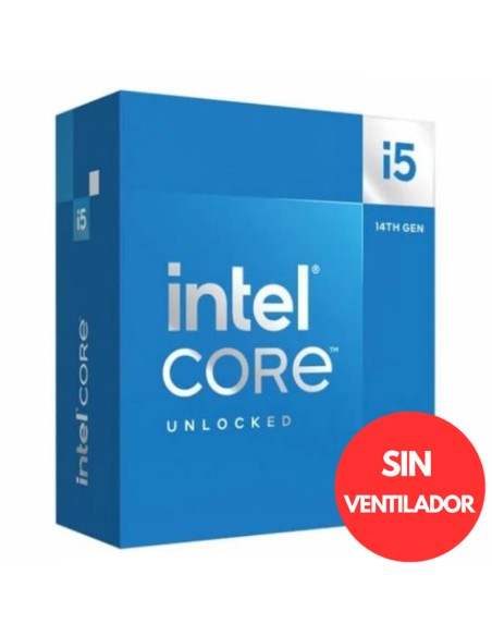 INTEL S-1700 I5-14600K   BOX   5.3 GHZ SIN VENTILADOR PN: BX8071514600K EAN: 5032037278447   