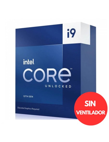 INTEL S-1700 I9-13900K   BOX   3GHz SIN VENTILADOR PN: BX8071513900K EAN: 5032037258647   
