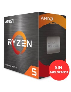 AMD S-AM4 RYZEN 5 5600X  BOXV  3.7GHZ CON VENTILADOR PN:...