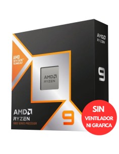 AMD S-AM5 RYZEN 9 9950X3D BOX  4.3 GHZ SIN VENTILADOR PN:...