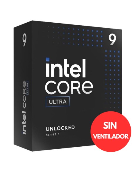 INTEL S-1851 ULTRA 9 285K  BOX 3.2GHZ SIN VENTILADOR PN: BX80768285K EAN: 5032037281928   
