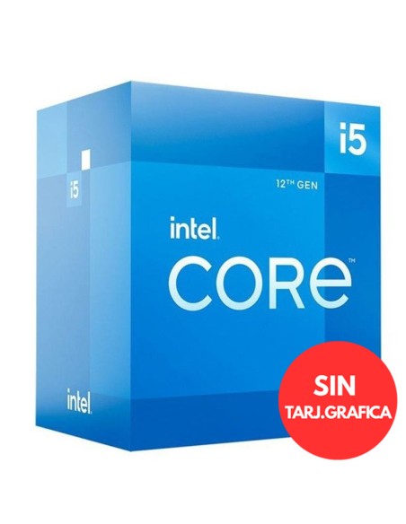 INTEL S-1700 I5-12400F   BOXV  2.5GHZ CON VENTILADOR PN: BX8071512400F EAN: 5032037237758   