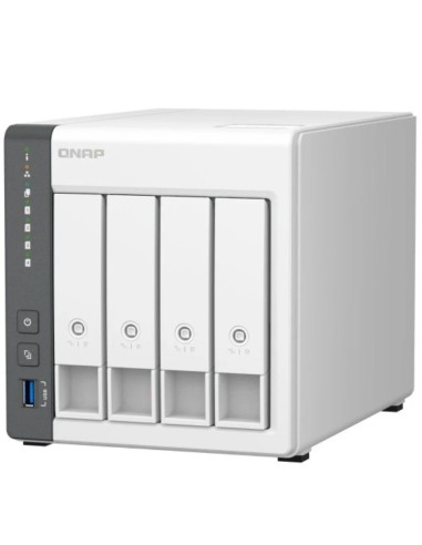 CAJA NAS QNAP TS-433-4G 4GB    BLANCO 4X BAHIAS...