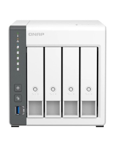 CAJA NAS QNAP TS-433-4G 4GB    BLANCO 4X BAHIAS...