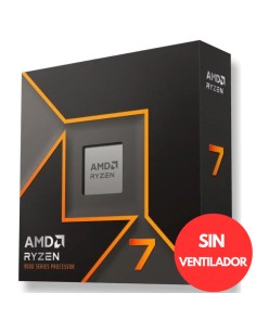 AMD S-AM5 RYZEN 7 9700X  BOX   3.8GHZ SIN VENTILADOR PN:...