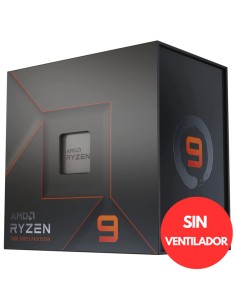 AMD S-AM5 RYZEN 9 7950X   BOX  4.5 GHZ SIN VENTILADOR PN:...