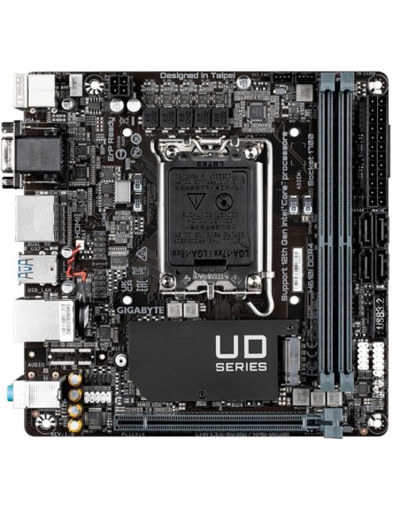 PB S-1700 H610 GIGABYTE H610I  DDR4 PN: H610I DDR4 G10 EAN: 4719331834562   